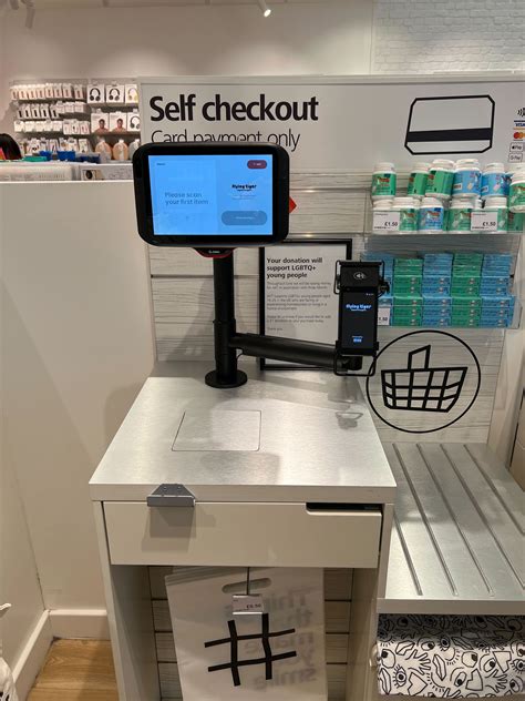 square self checkout kiosk.